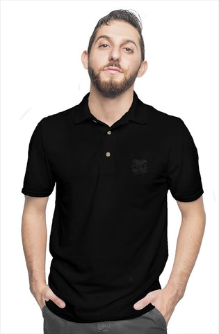 EMBROIDERED JANUS POLO SHIRT