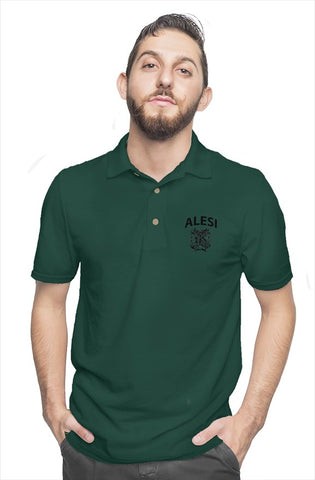 EMBROIDERED JANUS POLO SHIRT