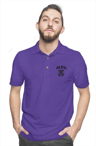 EMBROIDERED JANUS POLO SHIRT