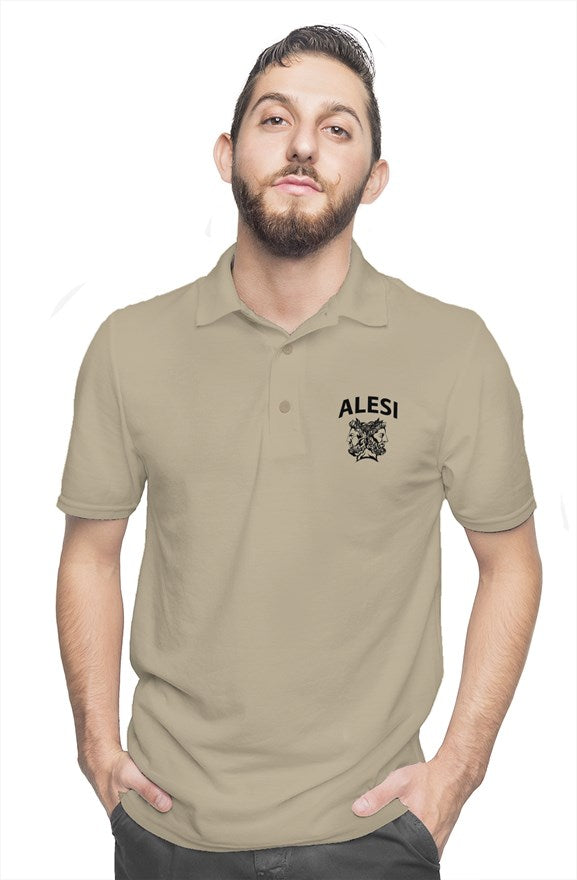 EMBROIDERED JANUS POLO SHIRT