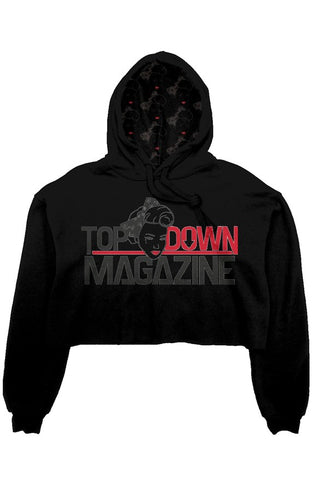 TDM LINING CROP TOP HOODIE