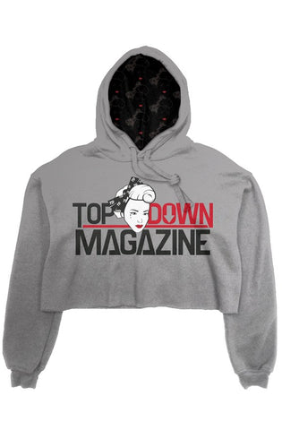 TDM LINING CROP TOP HOODIE